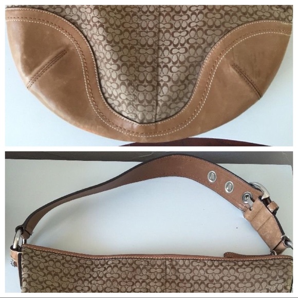 Coach Signature Hobo Bag - Picture 2 of 8